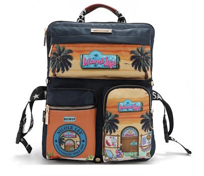 Nicole Lee USA Multi-Pocket Travel Backpack